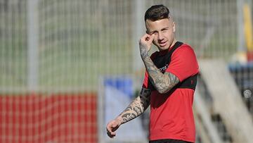 Angeli&ntilde;o en su etapa en el Mallorca.