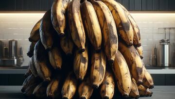 Ripe bananas