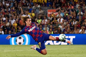 1-1. Antoine Griezmann marc¨® el tanto del empate.