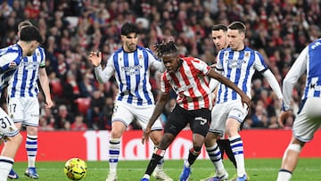 01/02/26 PARTIDO PRIMERA DIVISION JORNADA 22
ATHLETIC BILBAO - REAL SOCIEDAD
NICO WILLIAMS