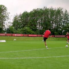 ¡Increíble! Este niño ataja los remates de Luis Díaz