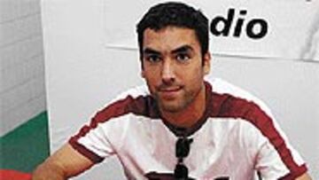 <b>A LA ESPERA</B>. Rafa Clavero, uno de los artífices del último ascenso, aún no ha podido debutar en Primera con los grana.