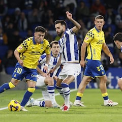 Real Sociedad y Las Palmas empatan a espectáculo