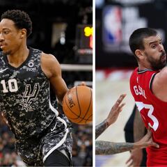 DeRozan podría volver a los Raptors... ¿Marc a los Spurs?