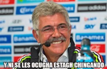 Ricardo Ferretti dio a conocer su primera lista como técnico interino de la Selección Mexicana y estos futbolistas fueron cepillados. ¡A reír con los mejores memes!