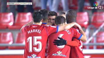 Resumen y goles del Numancia-Tenerife de la Liga Santander