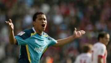 Bacca, delantero del Sevilla.