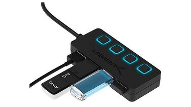 Este hub USB de cuatro puertos tiene ms de 31.400 valoraciones en Amazon