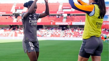 04/05/25 FUTBOL FEMENINO PARTIDO PRIMERA DIVISISON
GRANADA - REAL MADRID
GOL 1-2 LINDA Caicedo ALEGRIA