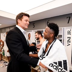 Vinicius: “Siempre he sido un gran fanático de Tom Brady”