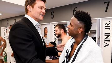 Vinicius: ¡°Siempre he sido fan¨¢tico de Tom Brady¡±