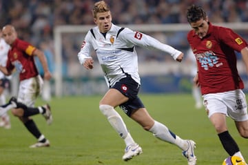 2006. Gerard Piqué jugando con el Real Zaragoza.