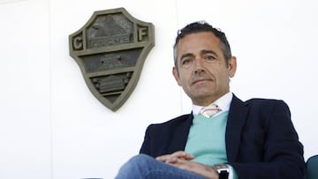Diego García, presidente del Elche CF.