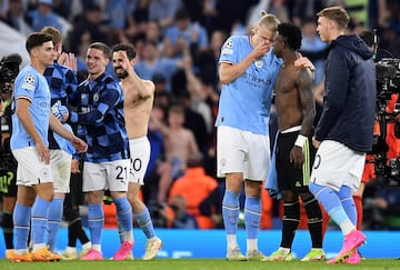 Manchester City made it to the Champions League final after beating Madrid 5-1 on aggregate.