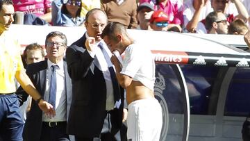 Lucas V&aacute;zquez y Rafa Ben&iacute;tez.