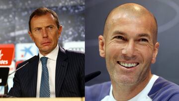 El papel de Butragueño en el entrenamiento físico de Zidane