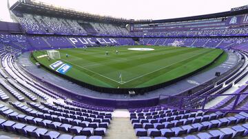 17/06/20  PARTIDO PRIMERA DIVISION 
CORONAVIRUS COVID19 
VALLADOLID - CELTA DE VIGO 
ESTADIO JOSE ZORRILLA VACIO 
PANORAMICA VISTA GENERAL INSTALACIONES