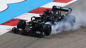 Lewis Hamilton (Mercedes W11). Bahr&eacute;in, F1 2020. 