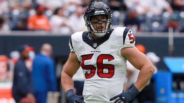 Brian Cushing afronta una sanci&oacute;n de 10 partidos por consumo de sustancias prohibidas.