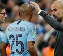 Guardiola pierde a Fernandinho y Laporte para la vuelta de Champions