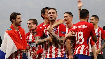 1x1 del Atlético: Lyon encumbra a
Griezmann y Gabi puso el broche