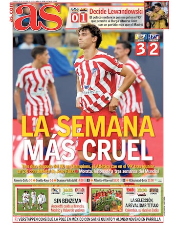 Las portadas de AS de octubre