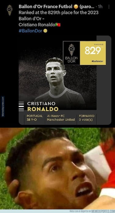 Los mejores memes del Balón de Oro 2023
