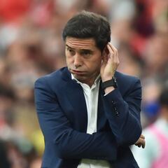 Marcelino: "La mentalidad de Iñigo es ganadora siempre, algo que no tenemos en exceso"