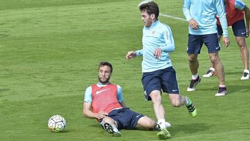 25/05/16 ENTRENAMIENTO ATHLETIC DE BILBAO GURPEGUI E IBAI