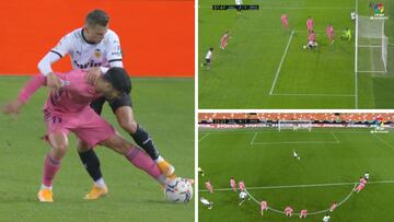 El error en pitar el penalti a Marcelo y el porqué de la no revisión por falta a Asensio en el 2-1