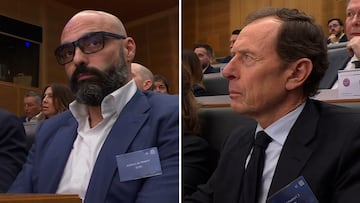 La reacción de Bucero, ex del Madrid y ‘jefazo’ del Atleti ahora, cuando salió la bola del derbi