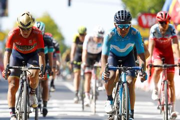 En la etapa del pavés, el colombiano sufrió pero consiguió llegar en una buena ubicación y después de Gaviria fue el mejor de los colombianos. Su rendimiento en los adoquines le da confianza para la montaña.