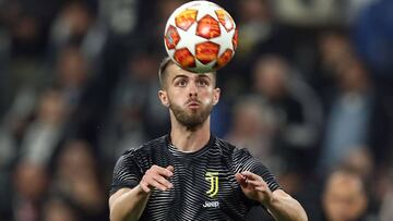 Pjanic, en un partido de la Juventus.