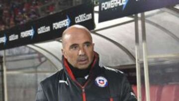 Jorge Sampaoli, seleccionador chileno.