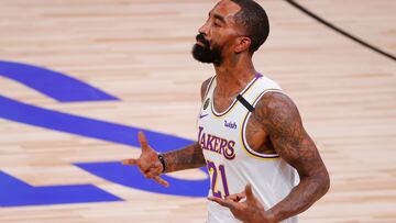 La temporada 2019-20 de la NBA fue la última de J.R. Smith como profesional y el shooting guard llegó a la burbuja como una adición de último minuto de los Lakers.