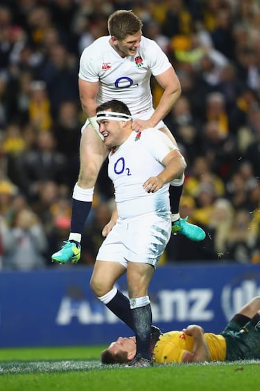 Farrell kicks England to a 44-40 win over Wallabies