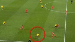 Achraf está en modo videojuego: Qué disparate físico y técnico