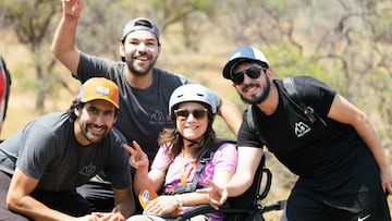 Isabel Aguirre busca récord con inédito ascenso en silla de trekking adaptado