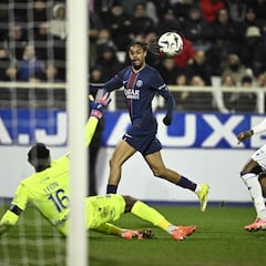 Auxerre 0-1 PSG: goles, resumen y resultado