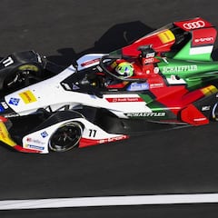 Truco de magia de Di Grassi para imponerse sobre la línea