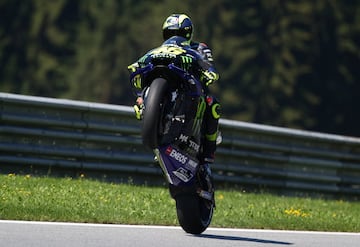 El italiano Valentino Rossi. 