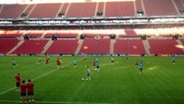Entrenamiento de la Selección Sub-20