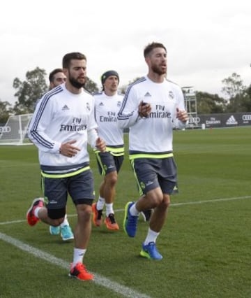 Nacho y Sergio Ramos