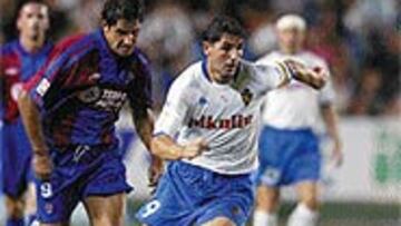 <B>A GANAR</B>. Yordi debe aportar goles al Zaragoza.