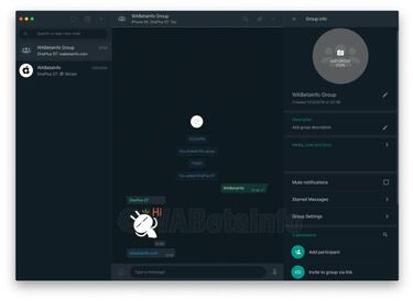 Así luce el modo Oscuro en WhatsApp Web