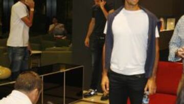 Reunión de tenistas españoles.