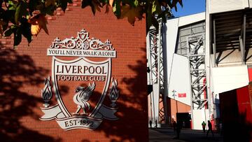 Anfield, Liverpool.