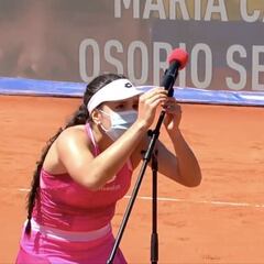 María Camila Osorio, en modo "técnica de sonido" tras clasificar