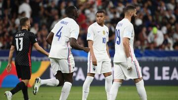 Aprobados y suspensos de las selecciones europeas: Mbapp¨¦, Konat¨¦ y Benzema.