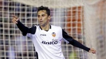 El exdelantero brasileño del Valencia Jonas Gonçalves.
